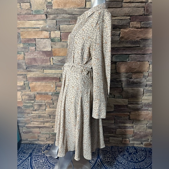 Nanette Laporte Fit & Flare Dress in Animal Print Sz 14 - Picture 5 of 10